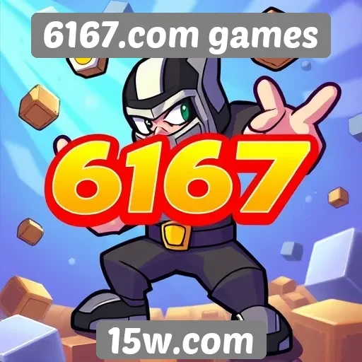 Novas funcionalidades do site 6167.com games em destaque
